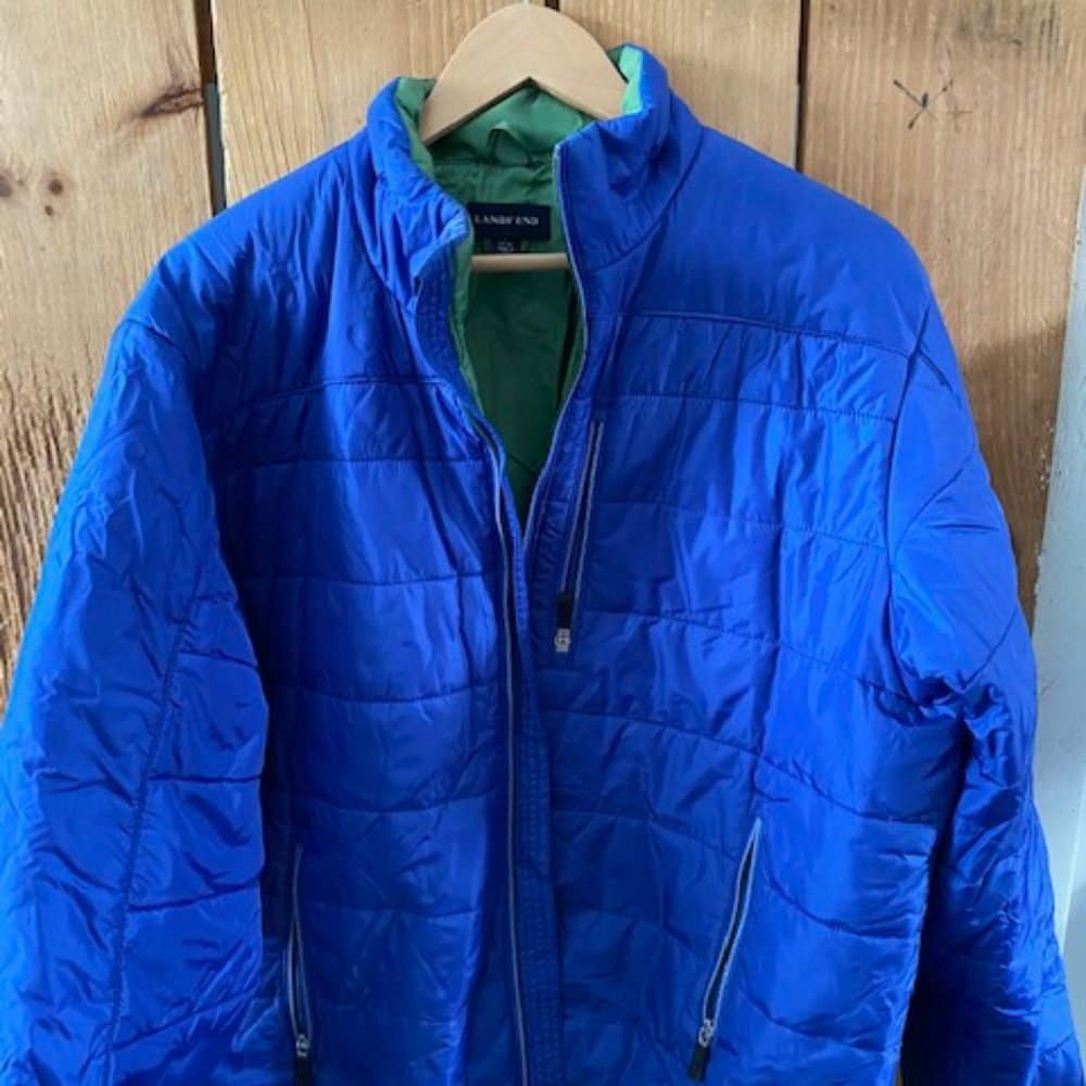 Lands End Light Mens Jacket size L